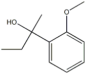 2-(2-METHOXYPHENYL)BUTAN-2-OL Struktur