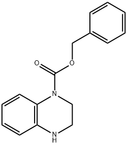 BENZYL 3,4-DIHYDROQUINOXALINE-1(2H)-CARBOXYLATE Struktur