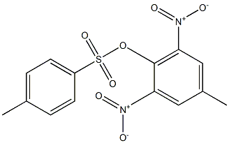 Phenol,4-methyl-2,6-dinitro-, 1-(4-methylbenzenesulfonate) Struktur