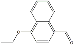 4-ethoxynaphthalene-1-carbaldehyde Struktur