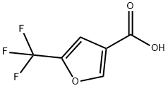 5-(trifluoromethyl)furan-3-carboxylic acid Struktur