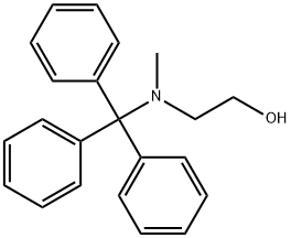 2-(Methyl-trityl-amino)-ethanol Struktur