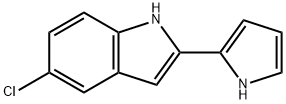 5-CHLORO-2-(1H-PYRROL-2-YL)-1H-INDOLE Struktur