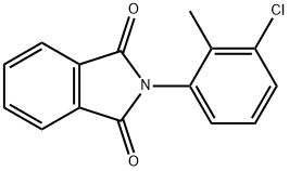 2-(3-chloro-2-methylphenyl)isoindole-1,3-dione Struktur