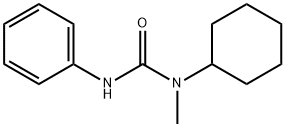 1-cyclohexyl-1-methyl-3-phenylurea Struktur