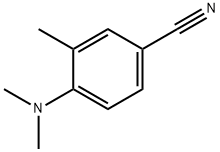 4-Dimethylamino-3-methyl-benzonitrile Struktur