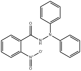 2-nitro-N',N'-diphenylbenzohydrazide Struktur