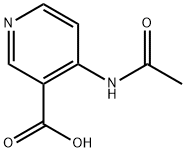 4-Acetamidonicotinic acid Struktur