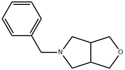 5-BENZYL-HEXAHYDRO-FURO[3,4-C]PYRROLE Struktur