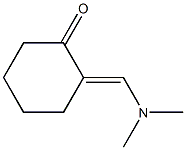 Cyclohexanone, 2-[(dimethylamino)methylene]- Struktur