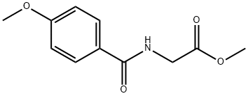 (4-甲氧基苯甲?；?甘氨酸甲酯, 62086-71-9, 結(jié)構(gòu)式