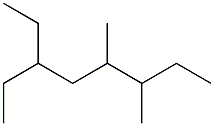 Octane, 6-ethyl-3,4-dimethyl- Struktur