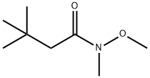 N-methoxy-N,3,3-trimethylbutanamide Structure