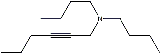 2-Hexyn-1-amine,N,N-dibutyl- Struktur