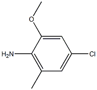 4-氯-2-甲氧基-6-甲基苯胺, 644961-69-3, 結(jié)構(gòu)式