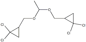 2,2'-((ethane-1,1-diylbis(oxy))bis(methylene))bis(1,1-dichlorocyclopropane)