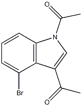 1H-Indole, 1,3-diacetyl-4-bromo-