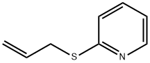 Pyridine,2-(2-propen-1-ylthio)- Struktur