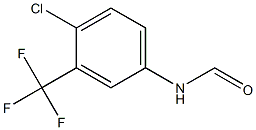 Formamide,N-[4-chloro-3-(trifluoromethyl)phenyl]- Struktur