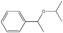 Benzene, [1-(1-methylethoxy)ethyl]- Struktur