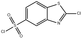 2-CHLOROBENZO[D]THIAZOLE-5-SULFONYL CHLORIDE Struktur