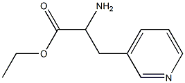 ETHYL 2-AMINO-3-(PYRIDIN-3-YL)PROPANOATE Struktur