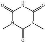 1,3-Dimethyl-[1,3,5]triazinane-2,4,6-trione Struktur