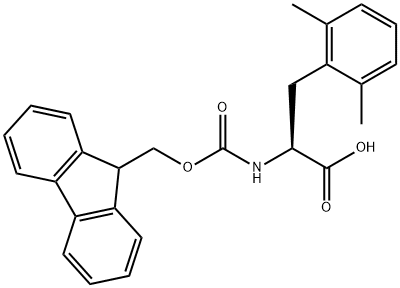 Fmoc-2,6-Dimethy-DL-Phenylalanine Struktur