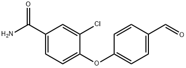 4-(4-formylphenoxy)-3-chlorobenzamide