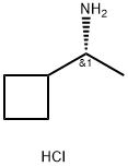 (1R)-1-CYCLOBUTYLETHAN-1-AMINE HYDROCHLRIDE Struktur