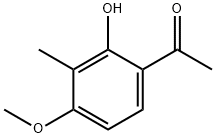 Ethanone,1-(2-hydroxy-4-methoxy-3-methylphenyl)- Struktur