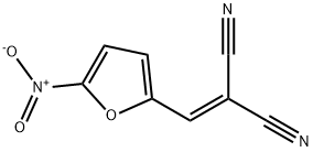 Propanedinitrile,2-[(5-nitro-2-furanyl)methylene]- Struktur