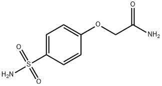 2-(4-sulfamoylphenoxy)acetamide Struktur