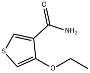 4-ETHOXYTHIOPHENE-3-CARBOXAMIDE Struktur