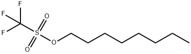 Methanesulfonic acid, trifluoro-, octyl ester Struktur