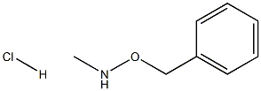 Methanamine, N-(phenylmethoxy)-, hydrochloride Struktur