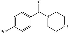 (4-Aminophenyl)(piperazin-1-yl)methanone Struktur