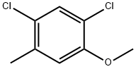 1,5-Dichloro-2-methoxy-4-methyl-benzene Struktur