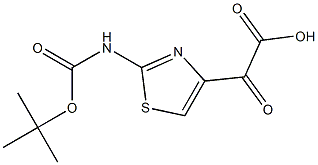 2-(2-((tert-butoxycarbonyl)amino)thiazol-4-yl)-2-oxoaceticacid