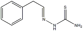 Hydrazinecarbothioamide,2-(2-phenylethylidene)- Struktur