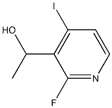 1-(2-Fluoro-4-iodo-pyridin-3-yl)-ethanol Struktur