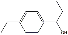 1-(4-ethylphenyl)propan-1-ol Struktur