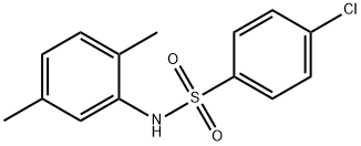 Benzenesulfonamide,4-chloro-N-(2,5-dimethylphenyl)- Struktur