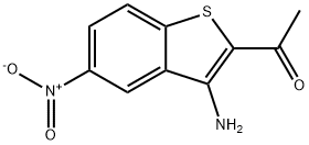 1-(3-AMINO-5-NITROBENZO[B]THIOPHEN-2-YL)ETHANONE Struktur