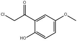 2-CHLORO-1-(2-HYDROXY-5-METHOXYPHENYL)ETHANONE Struktur