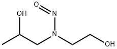 N-(2-hydroxyethyl)-N-(2-hydroxypropyl)nitrous amide Struktur