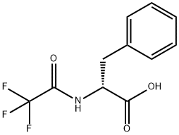 D-Phenylalanine, N-(trifluoroacetyl)- Struktur