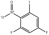 1,5-Difluoro-3-iodo-2-nitrobenzene Struktur