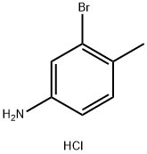 3-bromo-4-methylaniline hydrochloride Struktur