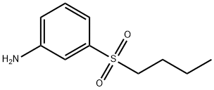 3-(butane-1-sulfonyl)aniline Struktur